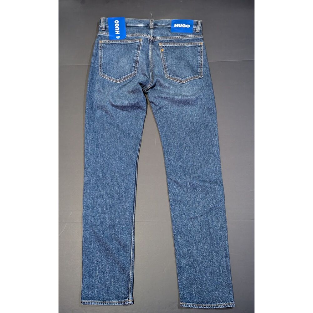 HUGO Boss Ash Slim Fit Jeans Blue Mens 30w x 32l Denim NEW